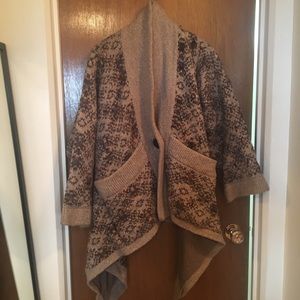 Line Asymmetric Hem Coatigan